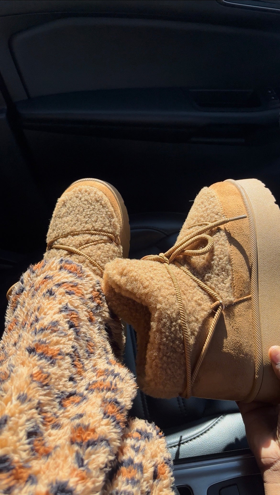 Fleece Lined Ankle Boots