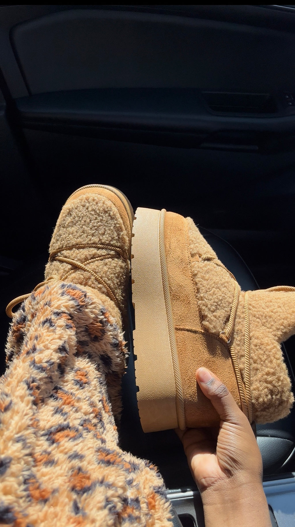 Fleece Lined Ankle Boots