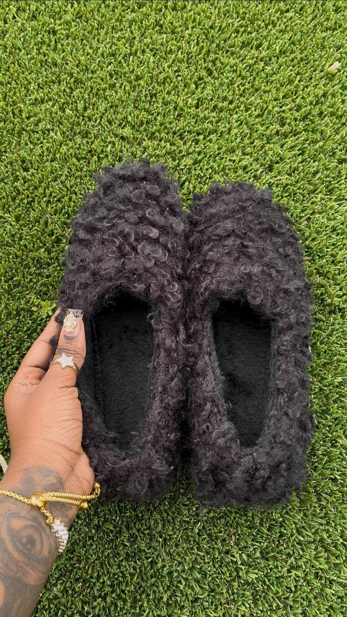 Cozy Black Loafers