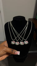 Hk Head Pendant Necklace